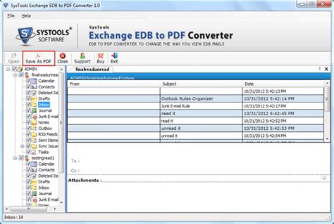 SysTools Exchange EDB Viewer